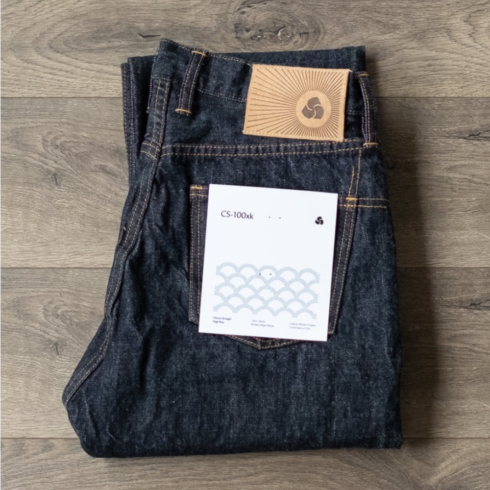 3sixteen Indigo Slim Straight Jeans